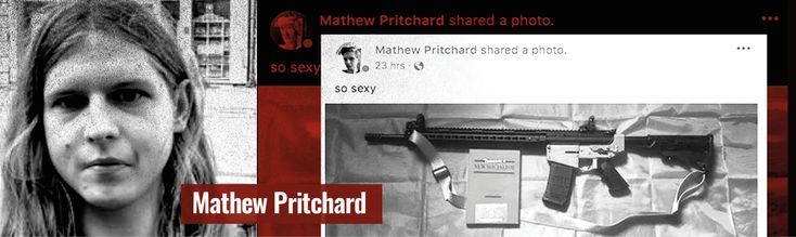 Gun lover and Anonymous member Pritchard has been investigated by the police.